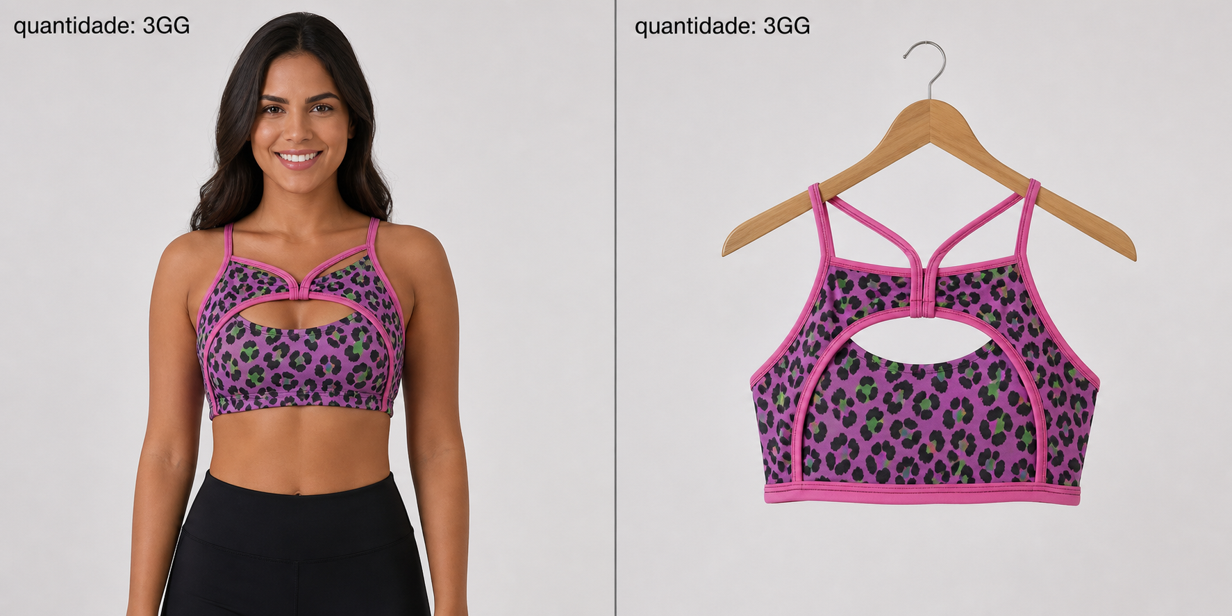 Top Listrado Floral MP04
