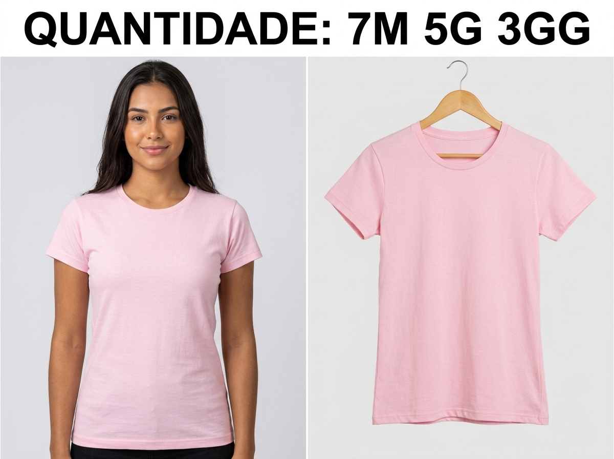 Camiseta b?sica manga curta