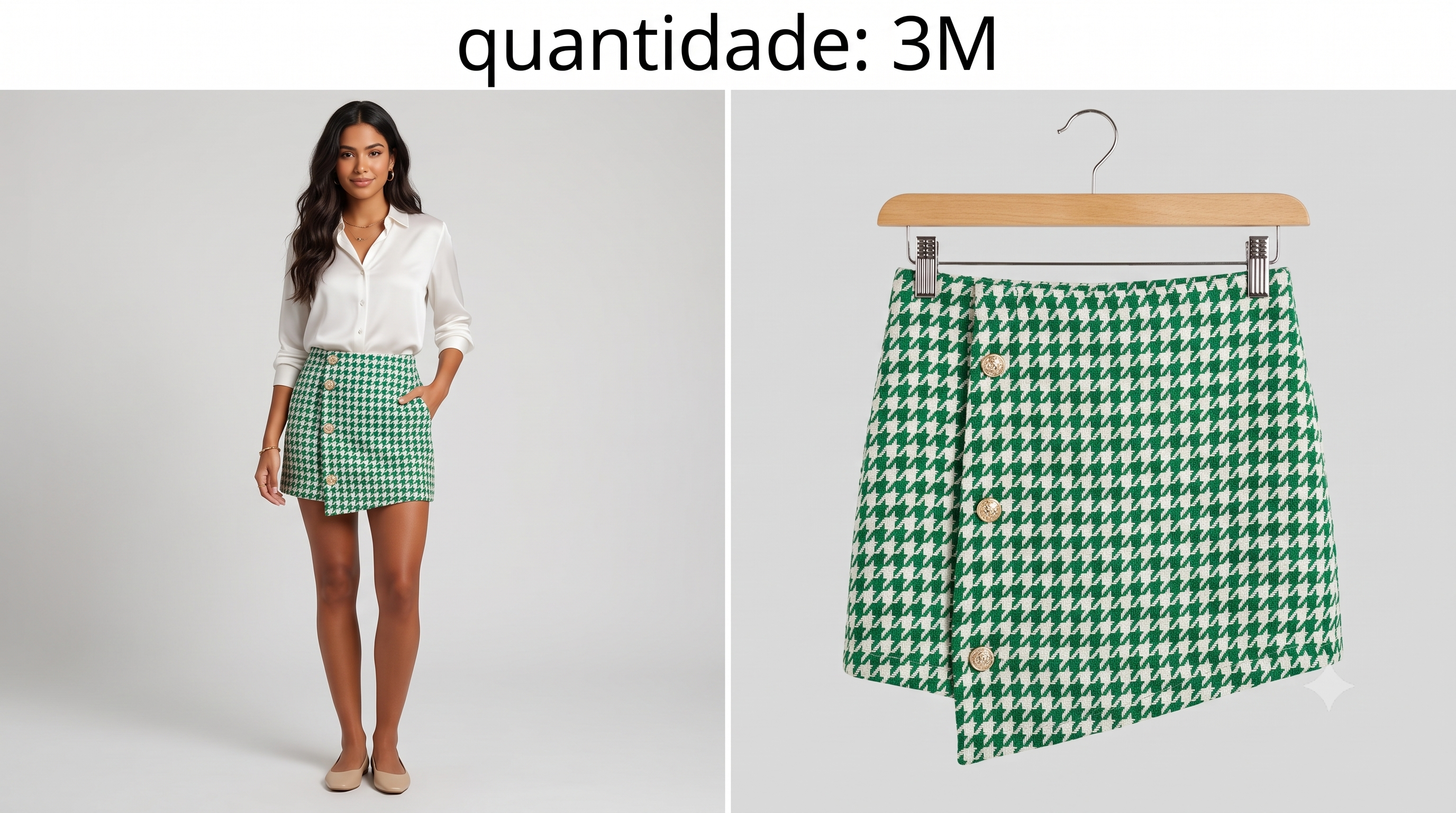 Regata Listrada Preto/Branco