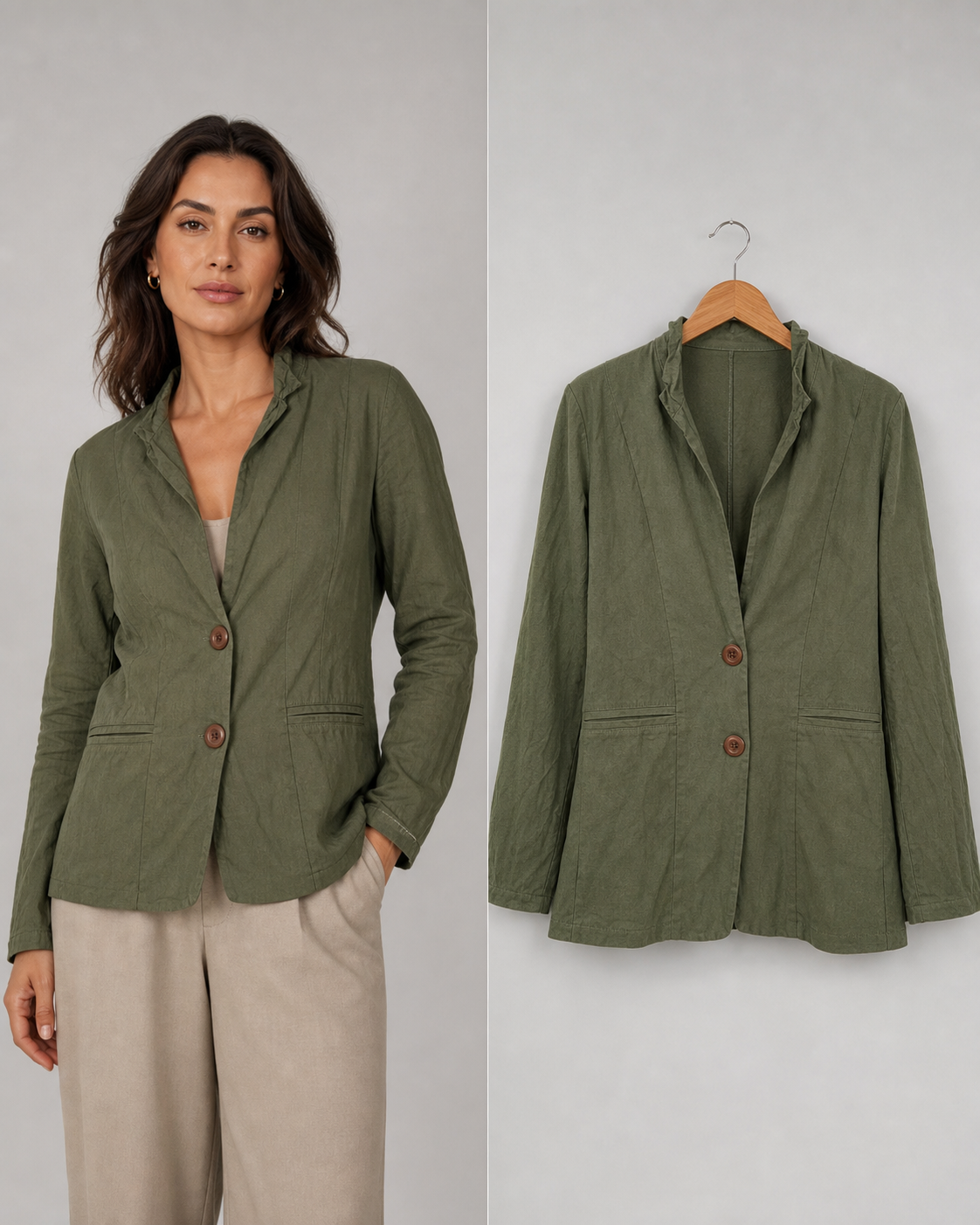 Blazer Verde-Militar