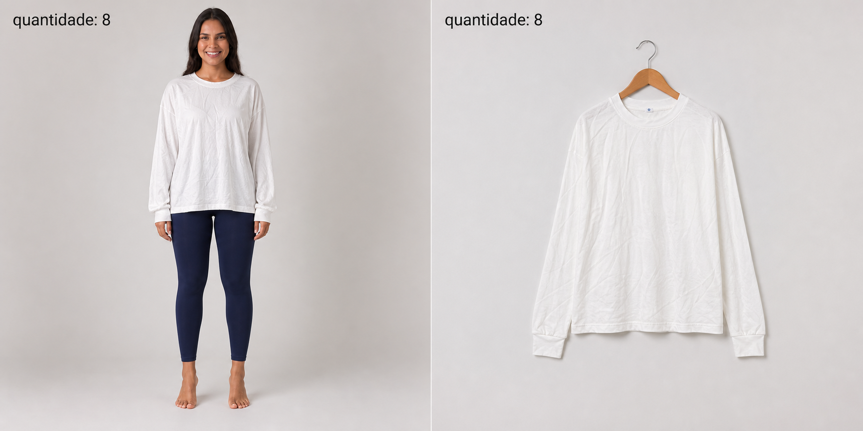 Blusa Manga Longa Off-White Lisa